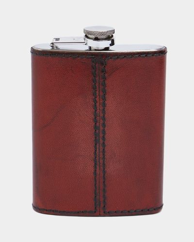Paul Costelloe Living Leather Hip Flask